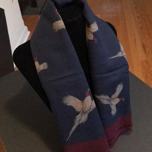 Vintage Italian Birds Scarf